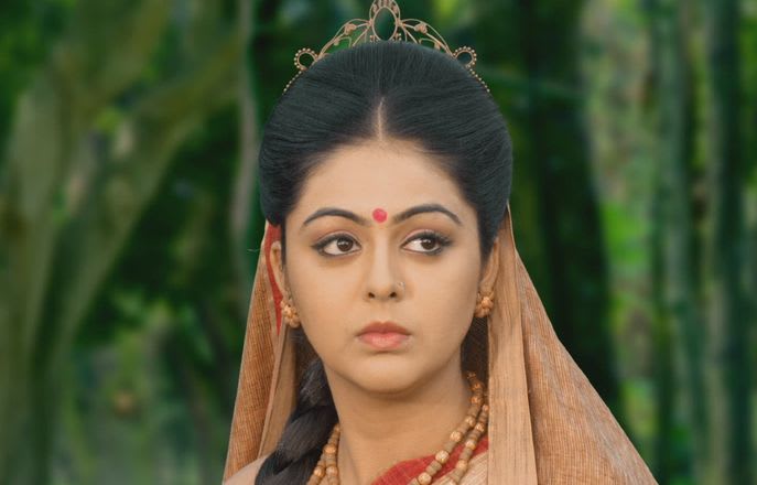 Shafaq Naaz yang berperan sebagai Kunti di Mahabharata